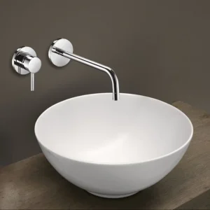 Kronenbach Robinet encastré LIMA 2.0 pour lavabo 24,5 cm avec corps d'encastrement