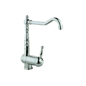Robinet mitigeur haut CISAL ARCANA ROYAL avec bec pliant