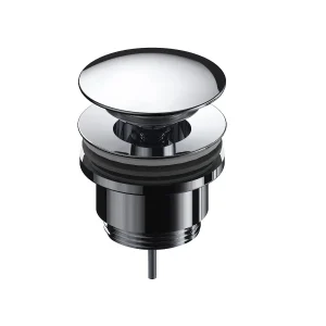 Bonde lavabo clic-clac universelle Sanycces, en laiton finition 6 coloris