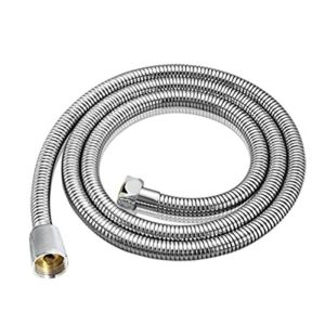 Clemed tuyau de douche Anti-Torsion et Anti-Pliure, Acier inoxydable Chrome