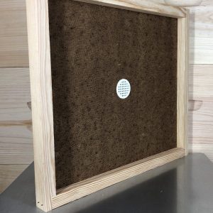 COUVRE-CADRES ISOREL 30mm AVEC BOUCHON