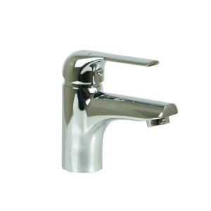 Mitigeur Lavabo Chromé en Inox Baldini Feola