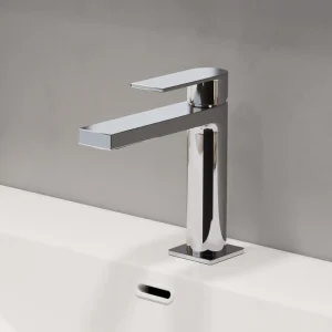 Mitigeur de lavabo monocommande PIANURA Giulia (chromé ou noir)
