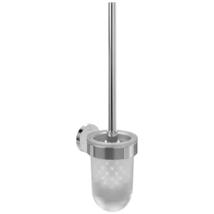 Villeroy & Boch Elements - Set porte-brosse de toilette Tender, Chromé